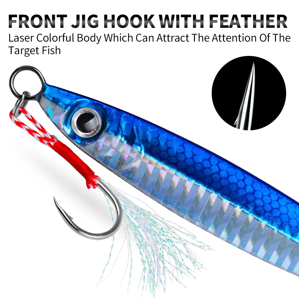 HookUpCo. 3D Eyes Saltwater Fishing Lure Set - HookUpCo.