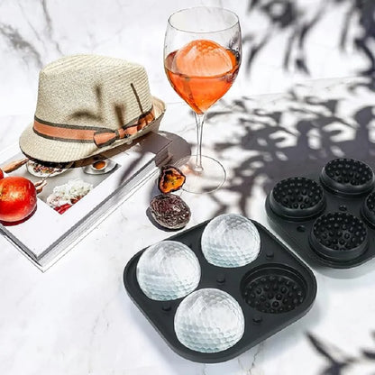 HookUpCo. Golf Ice Ball Mold for Whiskey
