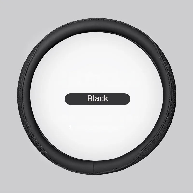 HookUpCo. Napa Leather Steering Wheel Cover - HookUpCo.