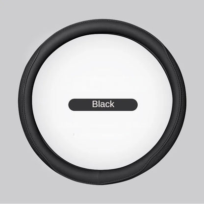 HookUpCo. Napa Leather Steering Wheel Cover - HookUpCo.