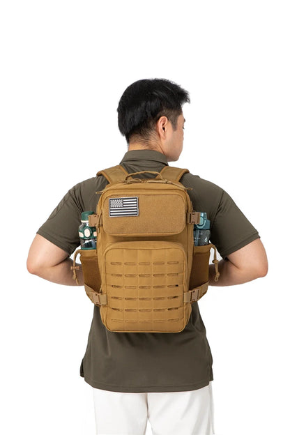 25L/45L Tactical Backpack with Bottle Holder for Outdoor Use