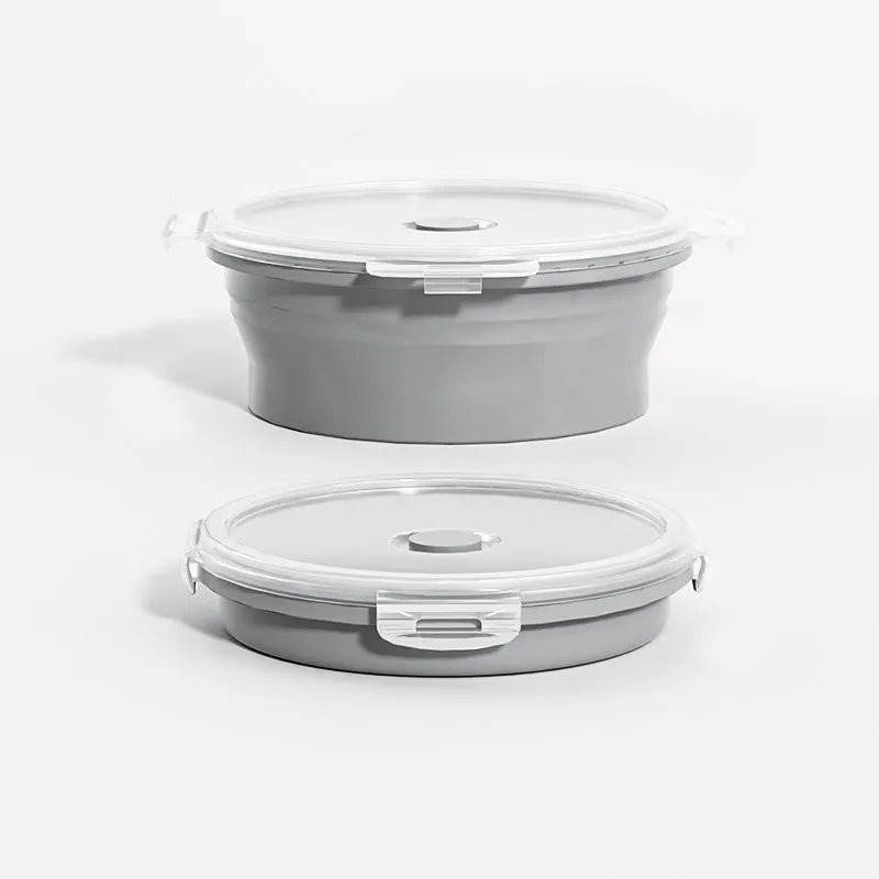 HookUpCo. Collapsible Silicone Food Storage Containers