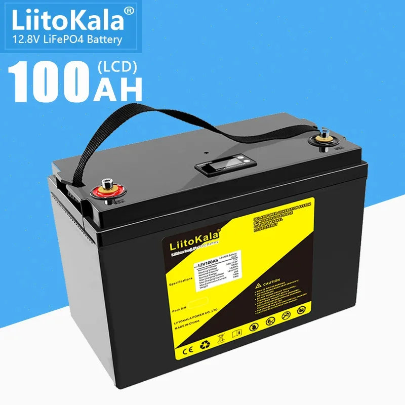 HookUpCo. 12V 100Ah LifePo4 Battery Pack - HookUpCo.