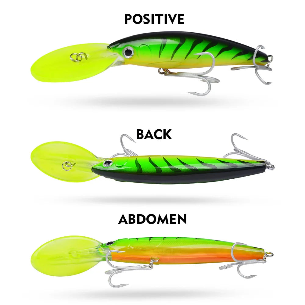 HookUpCo. Floating Fishing Lure for Bass Tackle - HookUpCo.