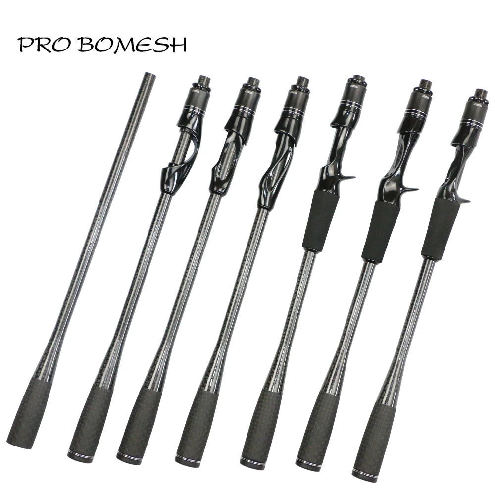 HookUpCo. Carbon Fiber Taper Grip Fishing Handle - HookUpCo.