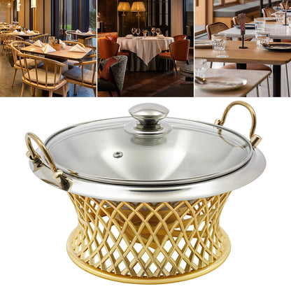 Elegant Round Buffet Chafing Dish