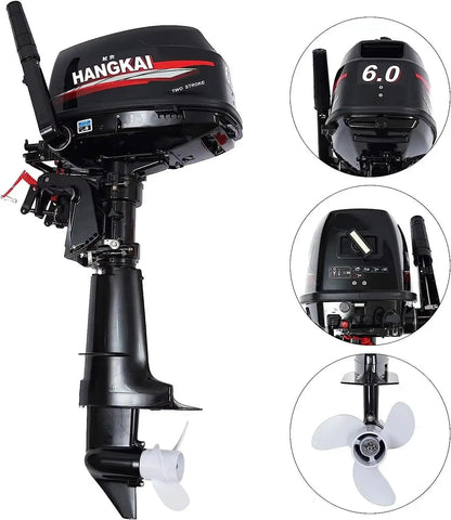 2025 Hangkai 6HP Outboard Motor for Boats -HookUpCo. Deal