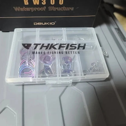 Stainless Steel Fishing Rod Guides Repair Kit - HookUpCo.