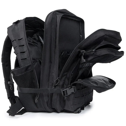 25L/45L Tactical Backpack with Bottle Holder for Outdoor Use