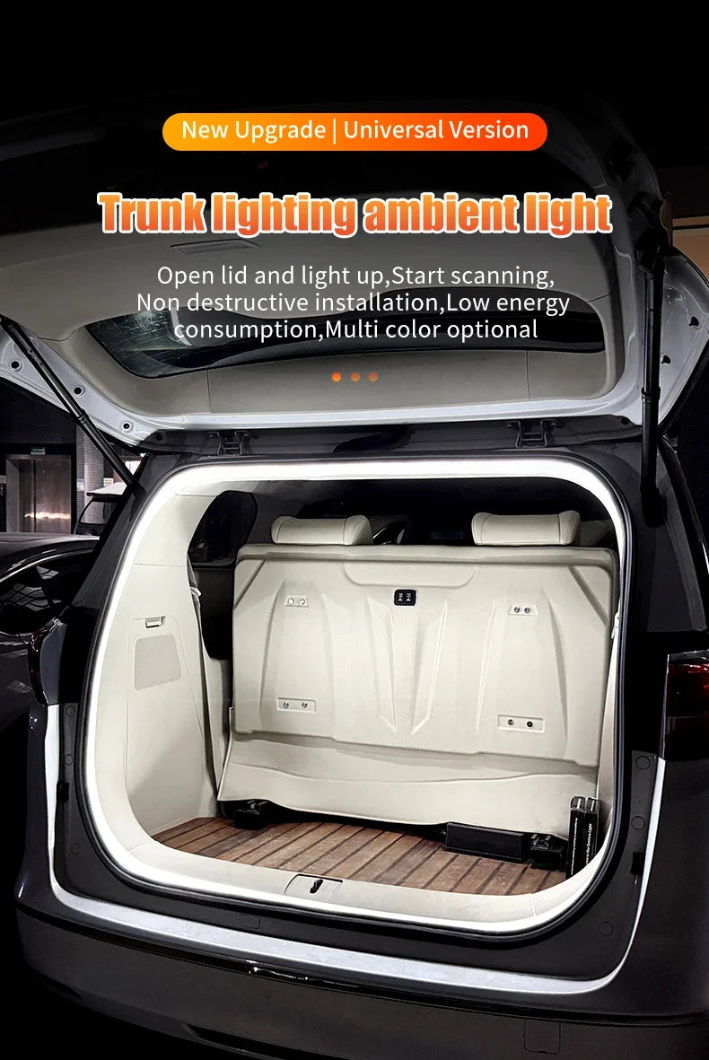 HookUpCo LED Car Trunk Light Strip