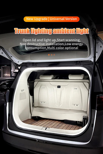 HookUpCo LED Car Trunk Light Strip