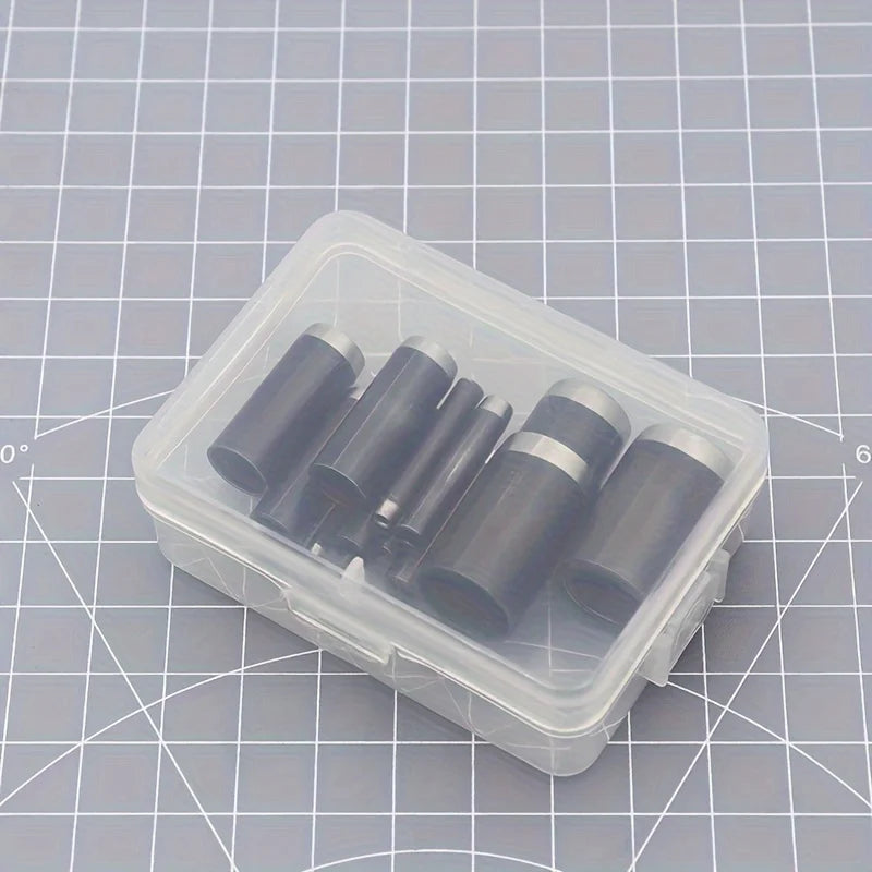 15 Sizes Round Hole Punch Tool Set with Storage Case