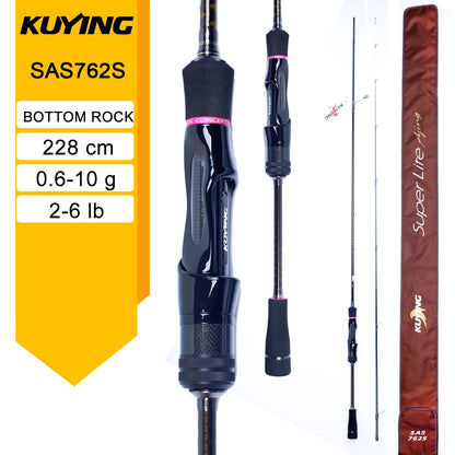 HookUpCo. SuperLite Fishing Rods for Lure Casting - HookUpCo.