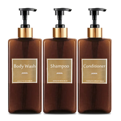 HookUpCo. Refillable Soap Dispenser Set