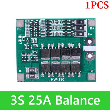 BMS 3S/4S 5A 10A 20A 25A 40A 60A Li-ion Lithium Battery Charger Protection Board 18650 For Drill Motor 12V with Enhance/Balance
