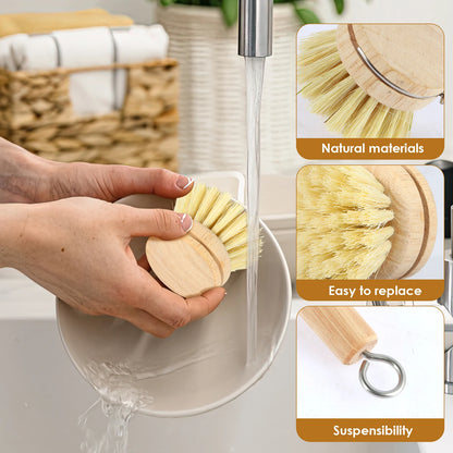 Eco-Friendly Bamboo Dish Brushes