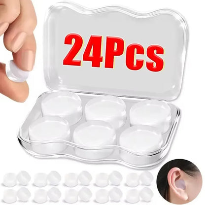 HookUpCo Soft Silicone Earplugs