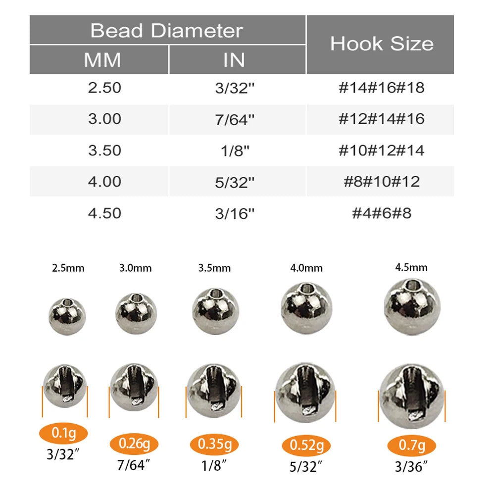 HookUpCo. Tungsten Fly Tying Beads - HookUpCo.