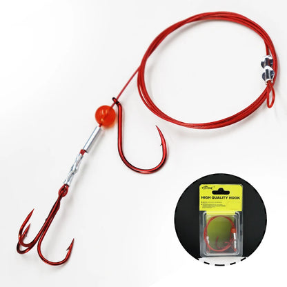 HookUpCo. Premium Fishing Stinger Rigs with Hooks - HookUpCo.