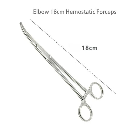 Fishing Plier Scissors with Curved Tip Clamps - HookUpCo.
