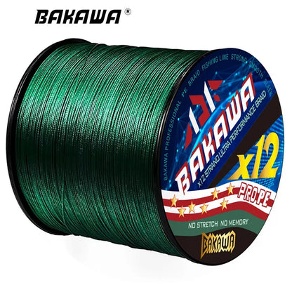 HookUpCo. Braided Fishing Line 12 Strand 100M - HookUpCo.
