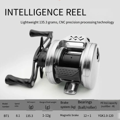 HookUpCo. Takizawa B71 Lightweight Baitcasting Reel - HookUpCo.