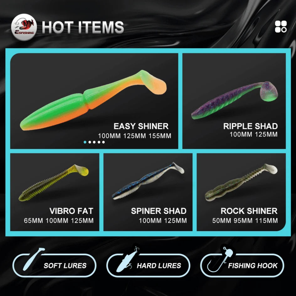 HookUpCo. Soft Pike Fishing Lure - HookUpCo.