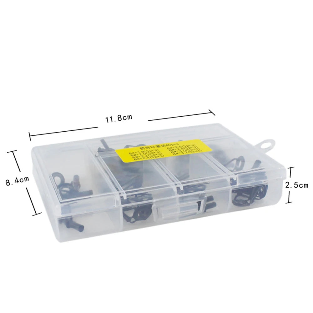 Stainless Steel Fishing Rod Guide Repair Kit - HookUpCo.