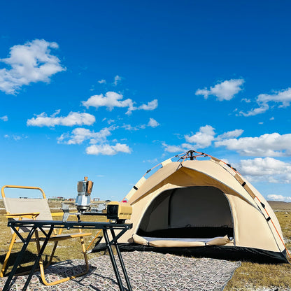 HookUpCo. Quick-Open Rainproof Beach Tent for 4 - HookUpCo.