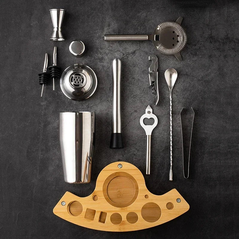 Stainless Steel Cocktail Shaker Set for Parties