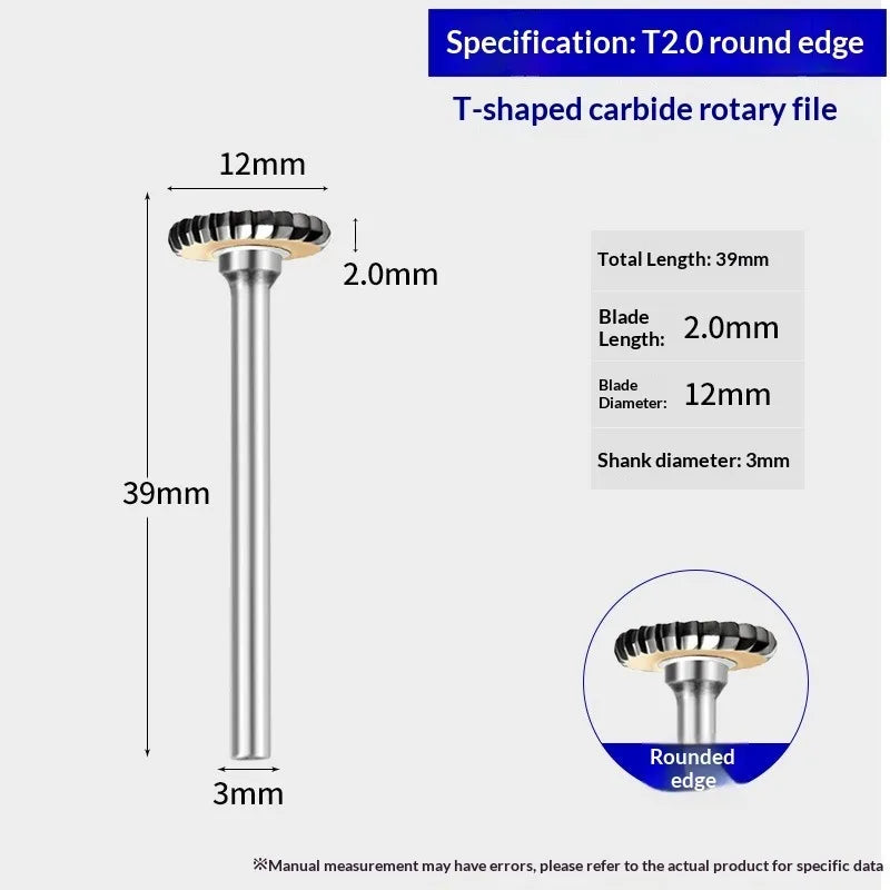 HookUpCo. Tungsten Rotary File for Metal Engraving