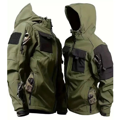 Premium Men's Winter Autumn SoftShell Fleece Waterproof Jackets
