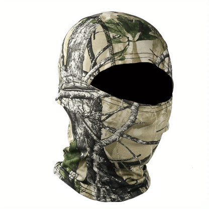 Camouflage Full Face Balaclava for Outdoor Sports and Cycling