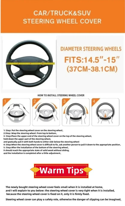 HookUpCo Steering Wheel Cover DIY