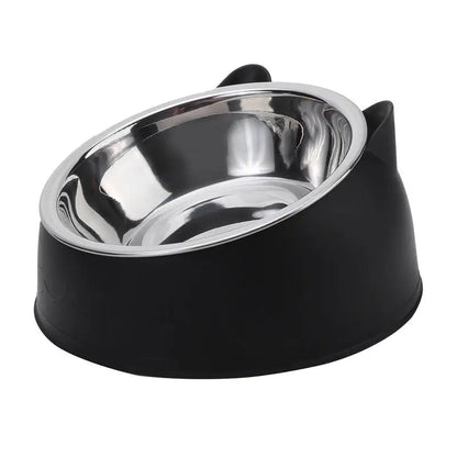 Creative Stainless Steel Pet Feeding Bowls for Cats & Dogs