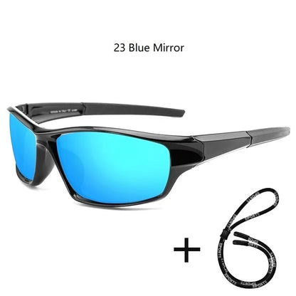 Men's Polarized Fishing Outdoor Sunglasses with Chain