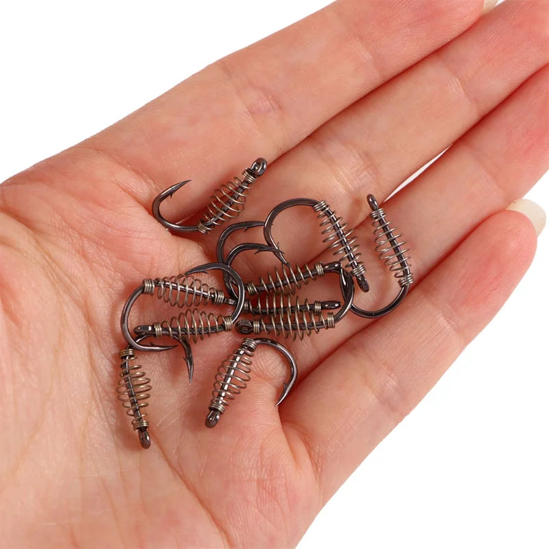 HookUpCo. Stainless Steel Carp Hooks - 20pcs Set - HookUpCo.