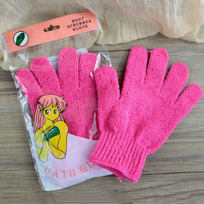 Exfoliating Bath Gloves for Spa