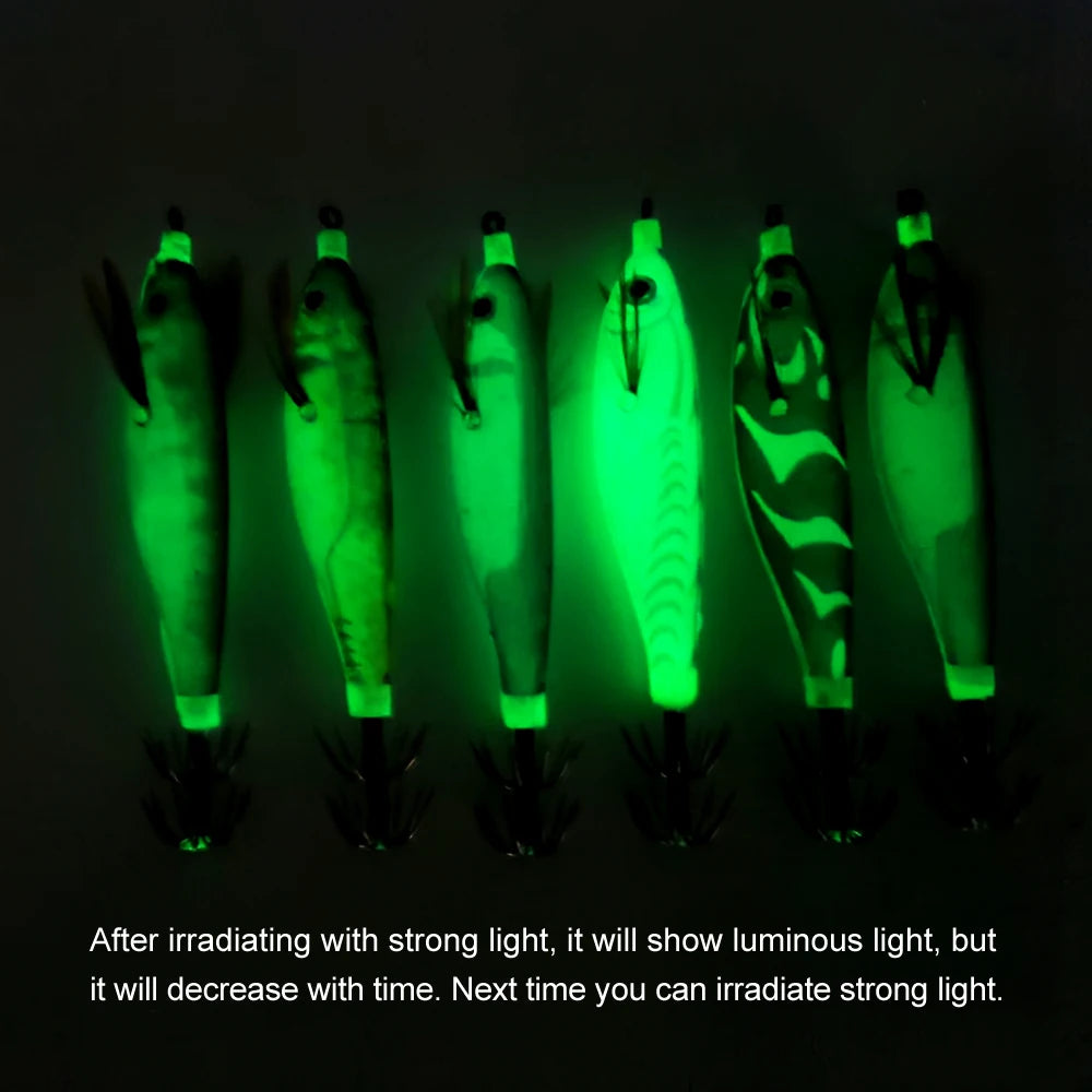 HookUpCo. 14pc Luminous Fishing Lures Kit