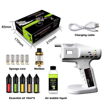 USB Powered Smoked Bubble Gun for Culinary Delights