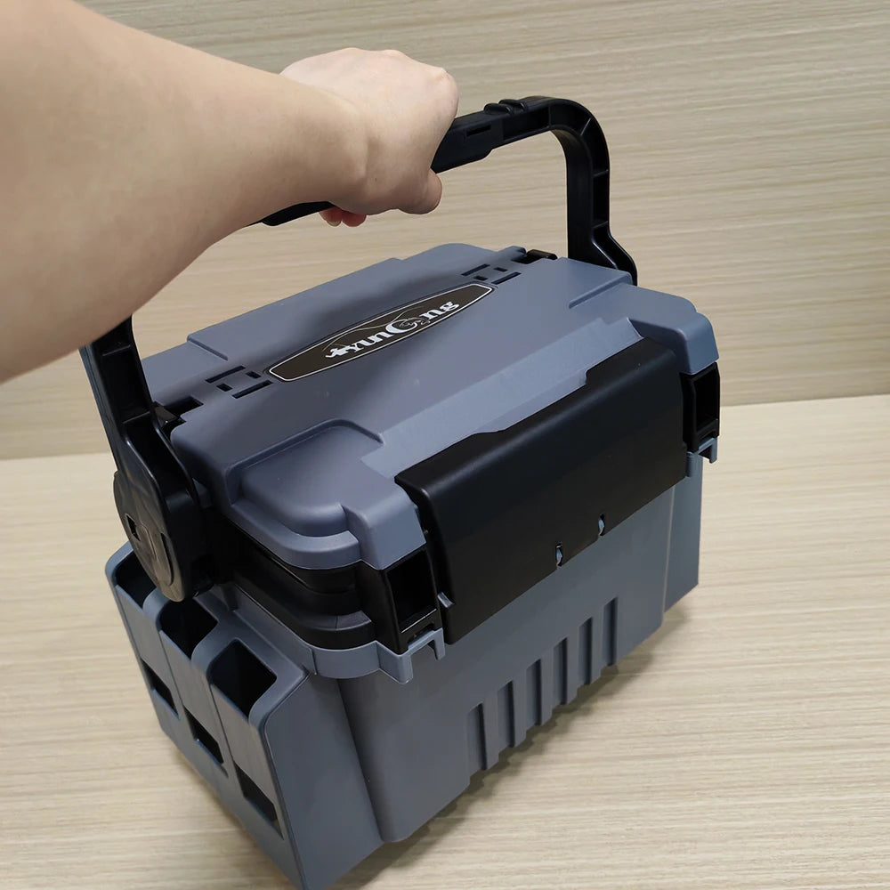 Double Layer Fishing Gear Storage Box