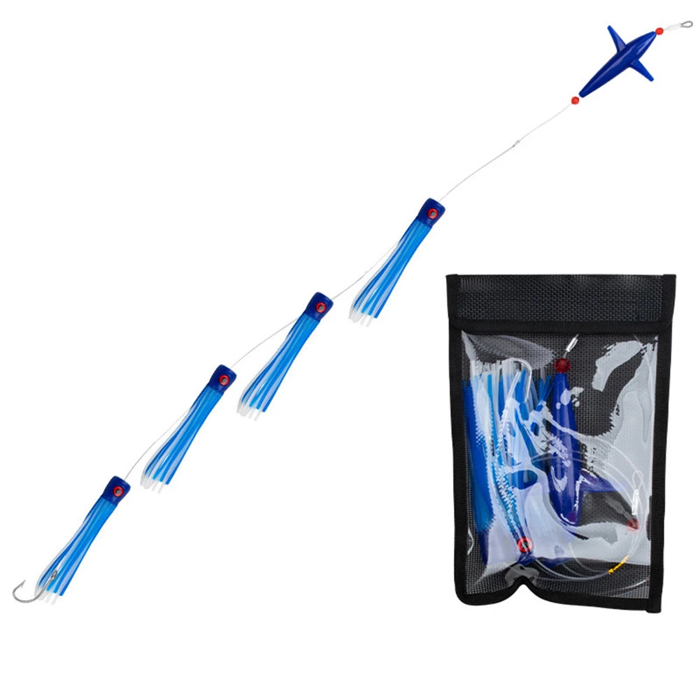 HookUpCo. Feather Rig Trolling Lures for Tuna - HookUpCo.