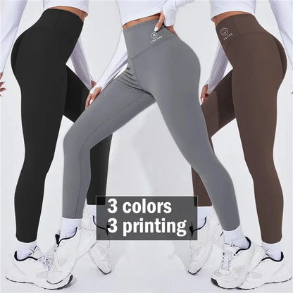 High Waist Yoga Leggings for Women - Butt Lifting Fitness Tights