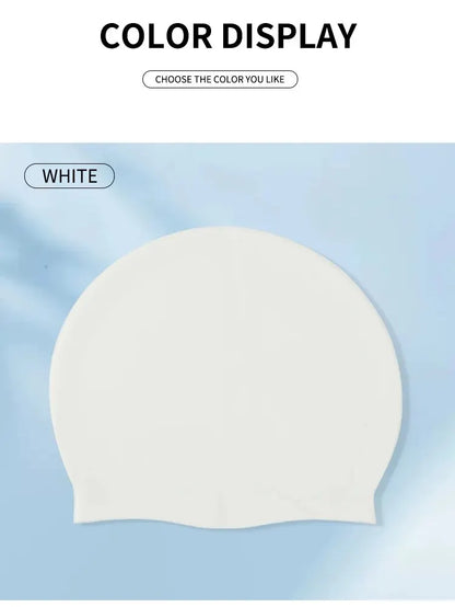 HookUpCo Waterproof Swim Caps