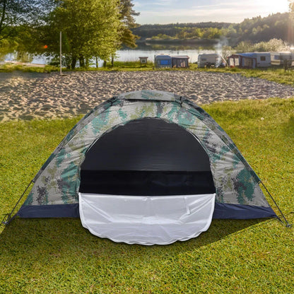 HookUpCo. Windproof Camouflage Camping Tent - HookUpCo.