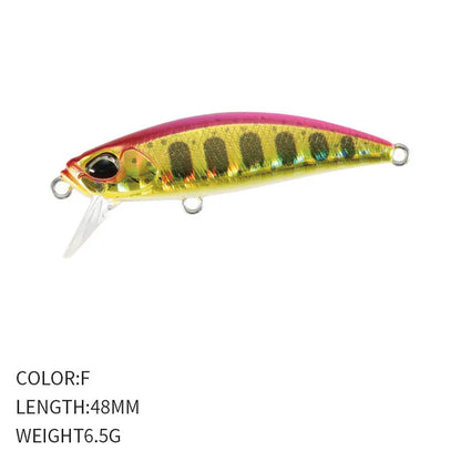 48mm Hard Fishing Lures with Great Action for Professionals