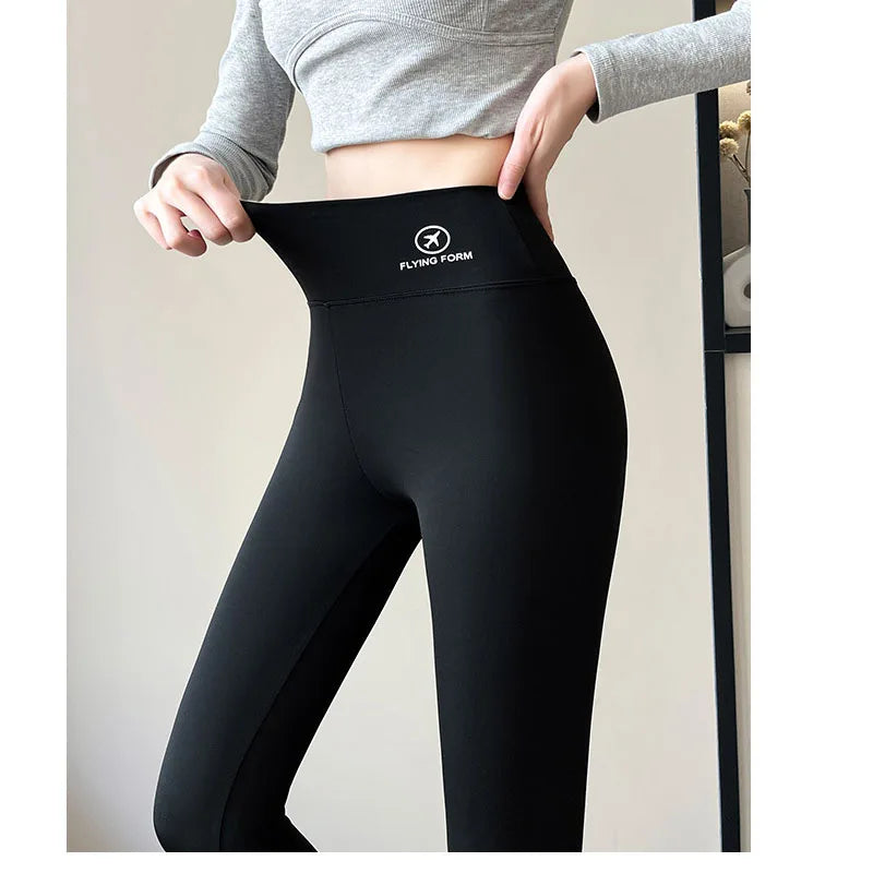 High Waist Yoga Leggings for Women - Butt Lifting Fitness Tights