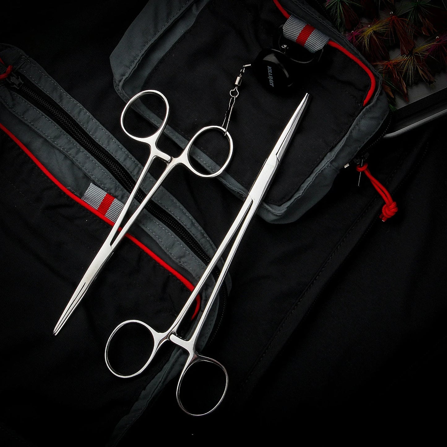 Curved Tip Stainless Steel Hook Remover Pliers for Precision