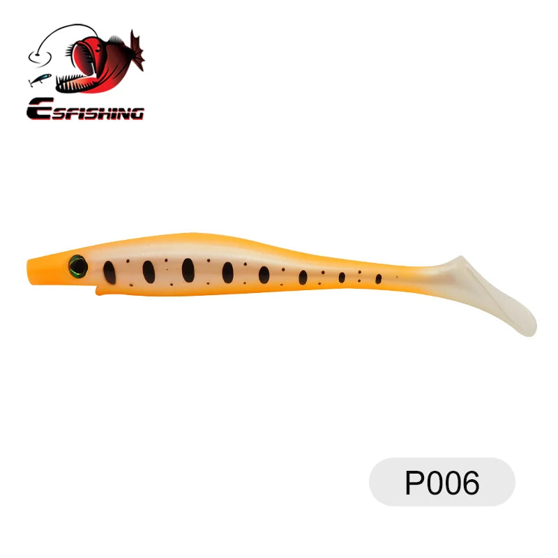 HookUpCo. Hog Shad Soft Lures for Pike Fishing - HookUpCo.
