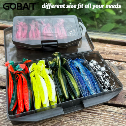 HookUpCo. 50PCS Metal Jig Bait Fishing Lure Kit - HookUpCo.